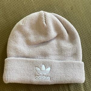 Adidas lilac beanie